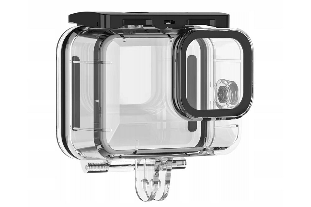 Obudowa wodoszczelna TELESIN do Gopro Hero 9 montaż ochrona kamera sport ujęcia obsługa