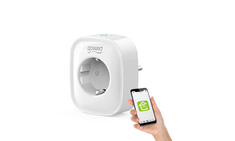 GOSUND SP1-C gniazdko inteligentne wtyczka aplikacja sterowanie oświetlenie urządzenia smartfon