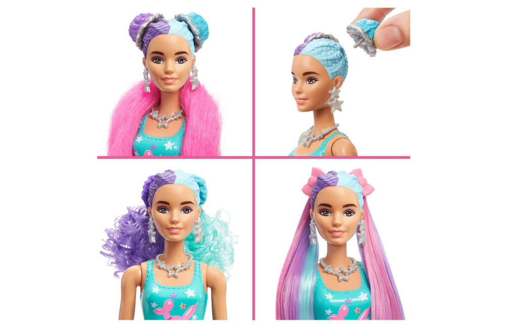 MATTEL-BARBIE-REVEAL-HBG41 zestaw color reveal imprezowa barbie sekret lalka styl radość kreatywność nowe pomysły