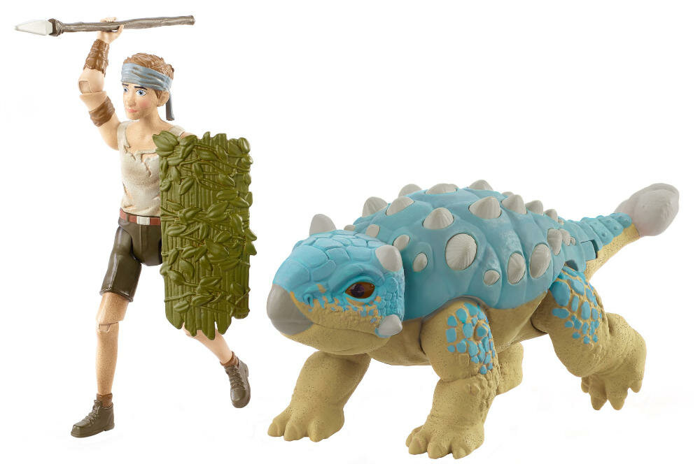 MATTEL-BEN-ANKYLOZAUR-HBY65 dinozaur wyobraźnia zwierzęta drapieżnik