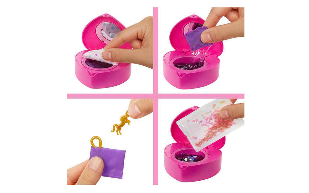 MATTEL-BARBIE-COLOR-REVEAL-GXY20-6-magia wygląd barbie zmiana kolor ozdobne brokatowe elementy