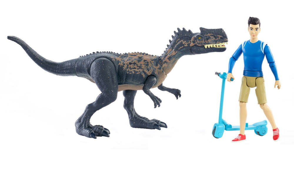 MATTEL-MONOLOFOZAUR-HBY66 park jurajski figurka dinozaur bohater