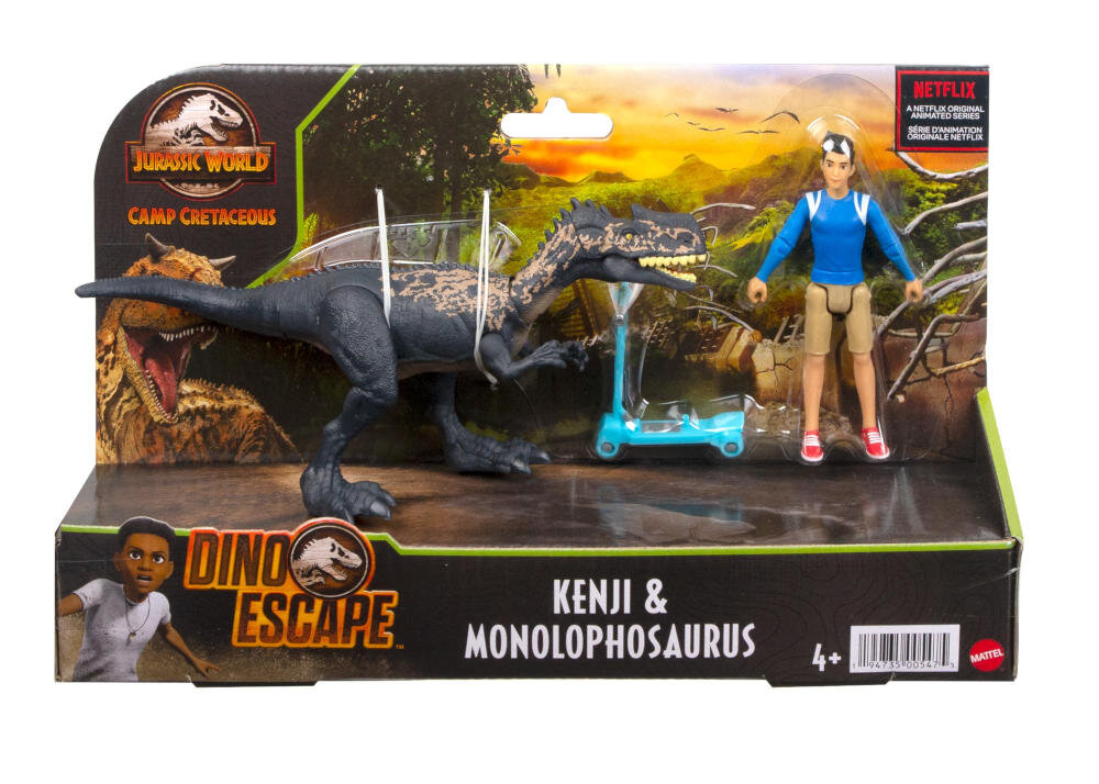 MATTEL-MONOLOFOZAUR-HBY66 zestaw figurki instrukcja karta gwarancyjna