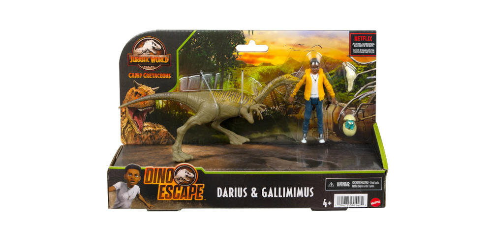 MATTEL-DARIUS-GALLIMIM-HBY63 zestaw figurki instrukcja karta gwarancyjna