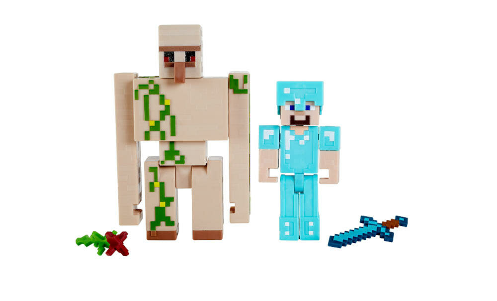 MATTEL-MINECRAFT-GVV18 wyobraźnia figurka ruchoma głowa nogi kreatywność