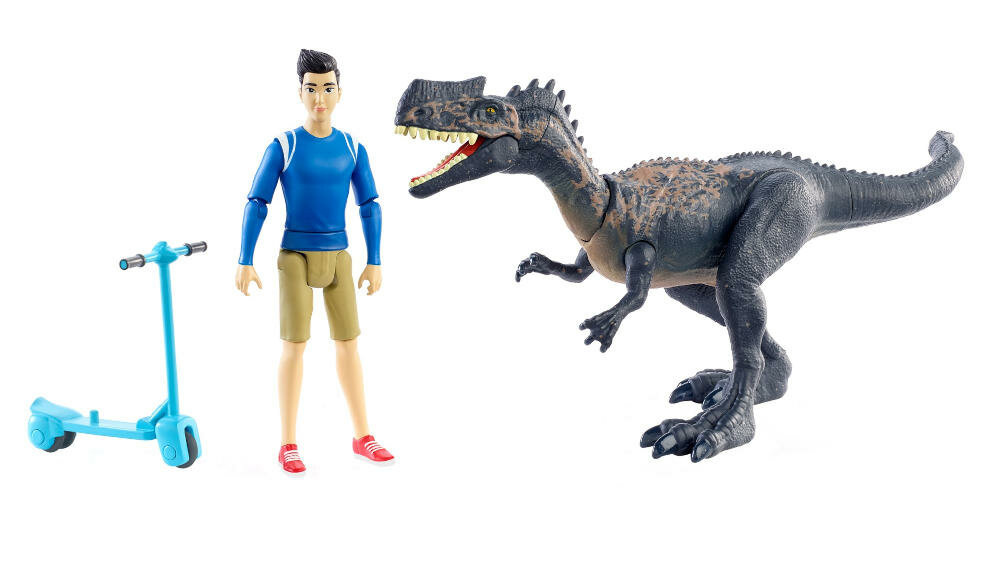 MATTEL-CZLOWIEK-DINOZAUR-GWM24 dinozaur wyobraźnia zwierzęta drapieżnik