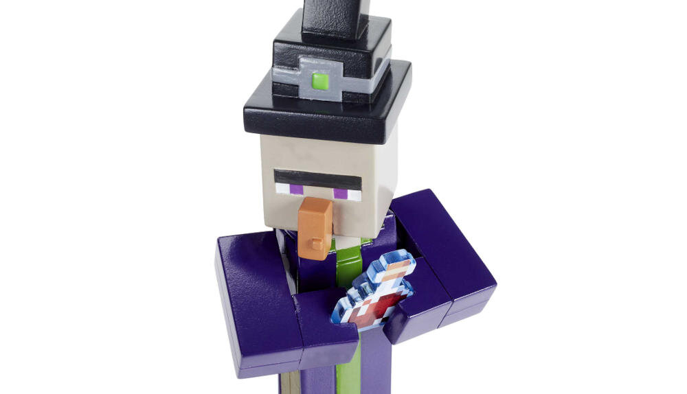 MATTEL-MINECRAFT-WIEDZMA-GTP10 wyobraźnia figurka ruchoma głowa nogi kreatywność
