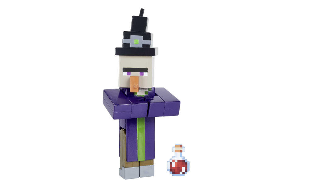 MATTEL-MINECRAFT-WIEDZMA-GTP10 elementy figurka instrukcja karta gwarancyjna