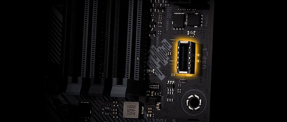 Płyta główna ASUS TUF Gaming B550M-E - USB 3.2 Gen 1 Type-C