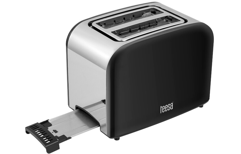 Toster TEESA TSA3300 Wysuwana tacka na okruchy zalety schowek na przewod