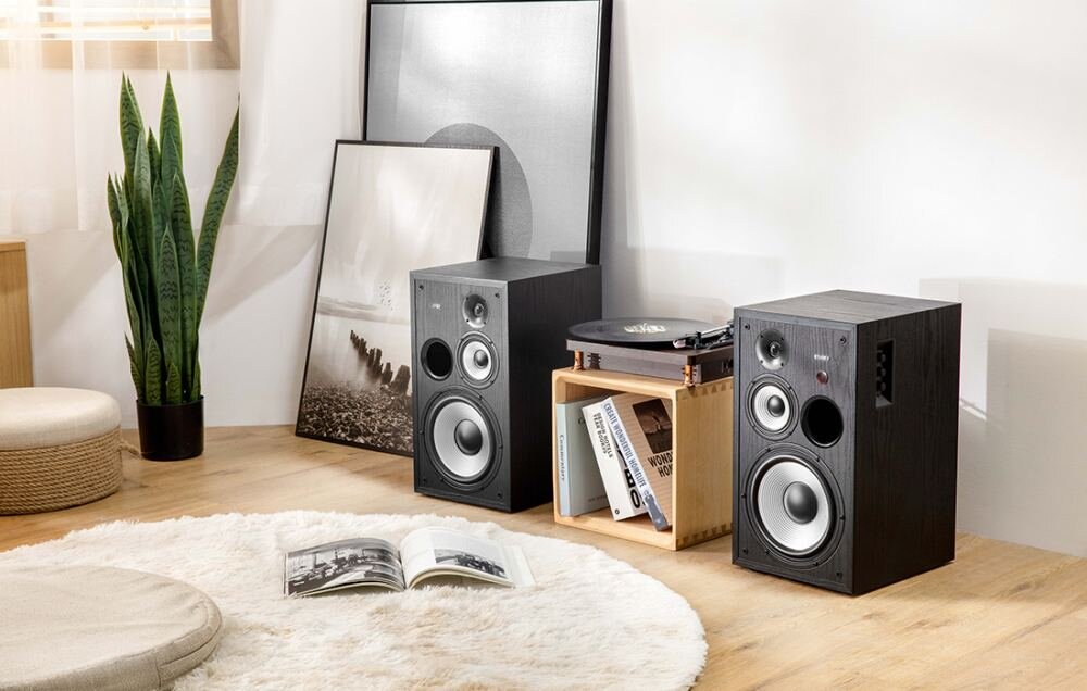 EDIFIER R2850DB Bluetooth-динамики, ручки громкости, высокие басы