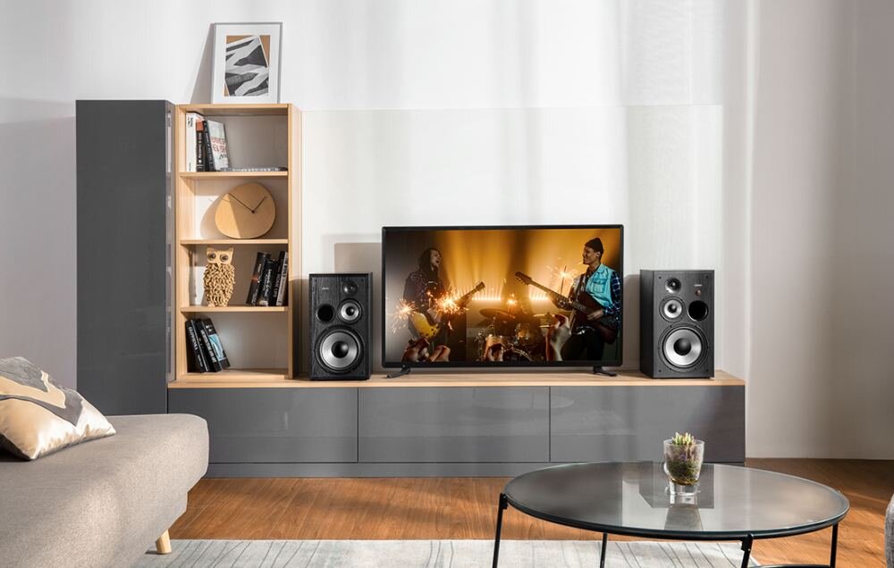 EDIFIER R2850DB Bluetooth-динамики, кнопка управления, пульт дистанционного управления