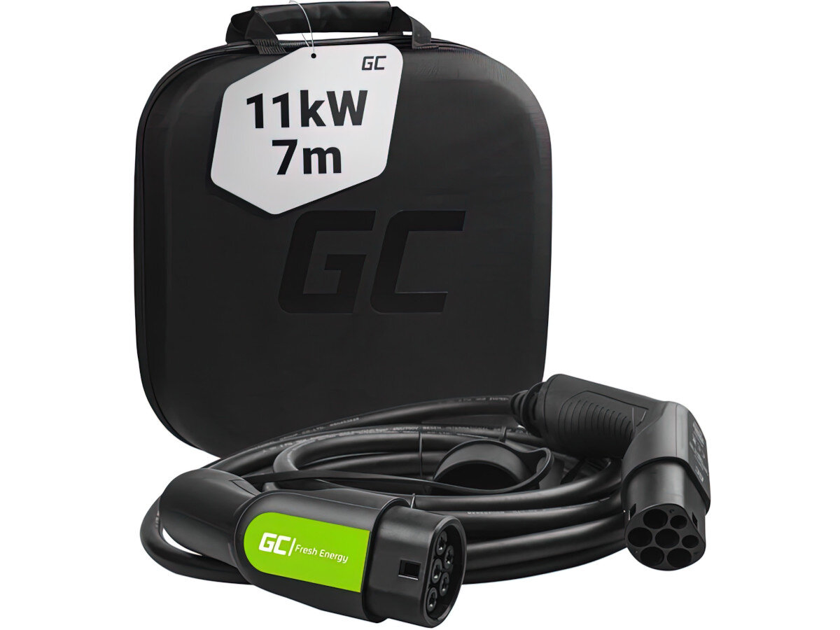 Kabel GREEN CELL GC EV12 gniazdo Typ 2 - wtyk Typ 2 zawartosc opakowania