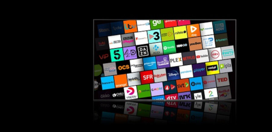 Telewizor TCL QLED C725 - Aplikacje