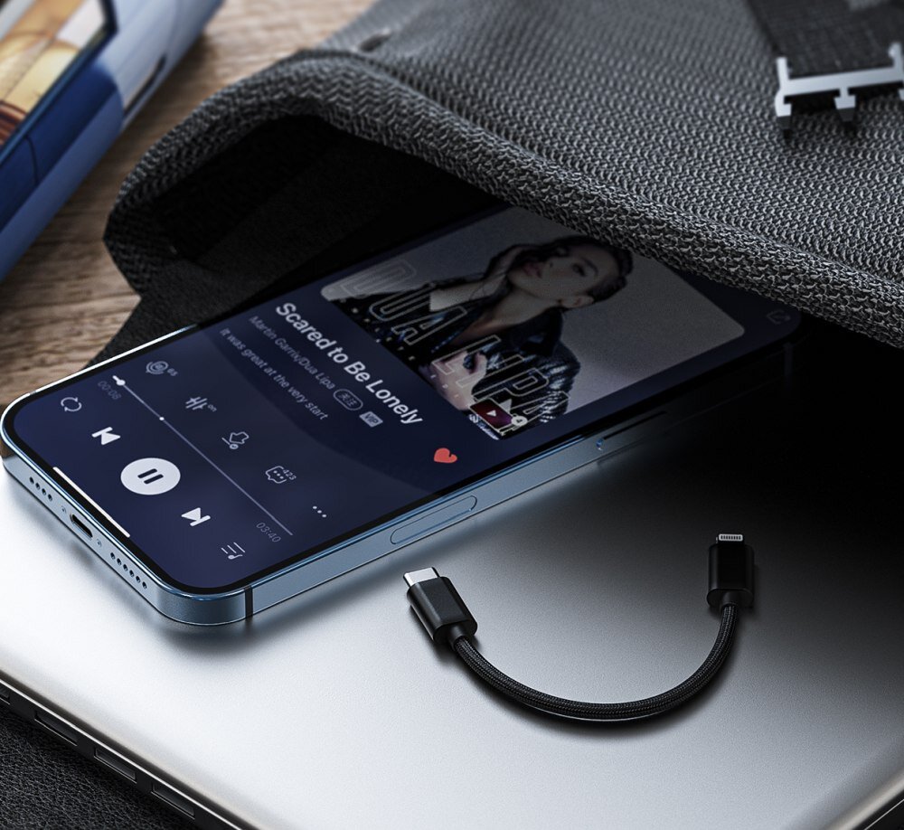 Kabel USB Typ C - Lightning FIIO LT-LT1 kompatybilność długość przewód