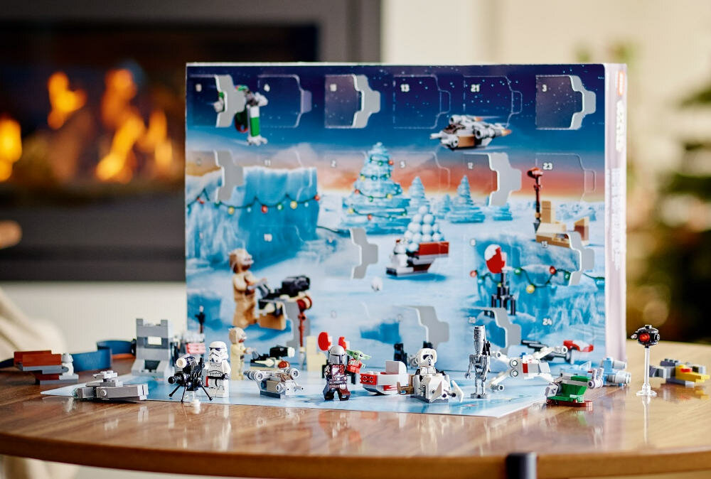 LEGO Star Wars Kalendarz adwentowy 75307 swiateczna ozdoba akcesoria wyposazenie