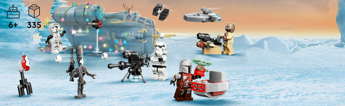 LEGO Star Wars Kalendarz adwentowy 75307 minimodele mnostwo zabawy kreatywna zabawa
