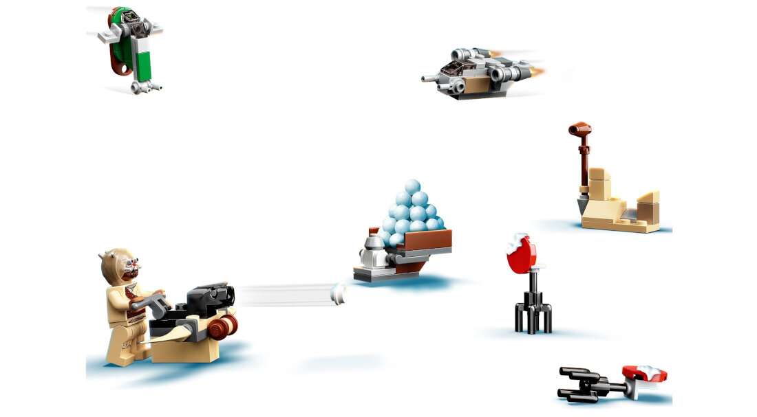 LEGO Star Wars Kalendarz adwentowy 75307 wysoka jakosc spelniaja rygorystyczne standardy branzowe