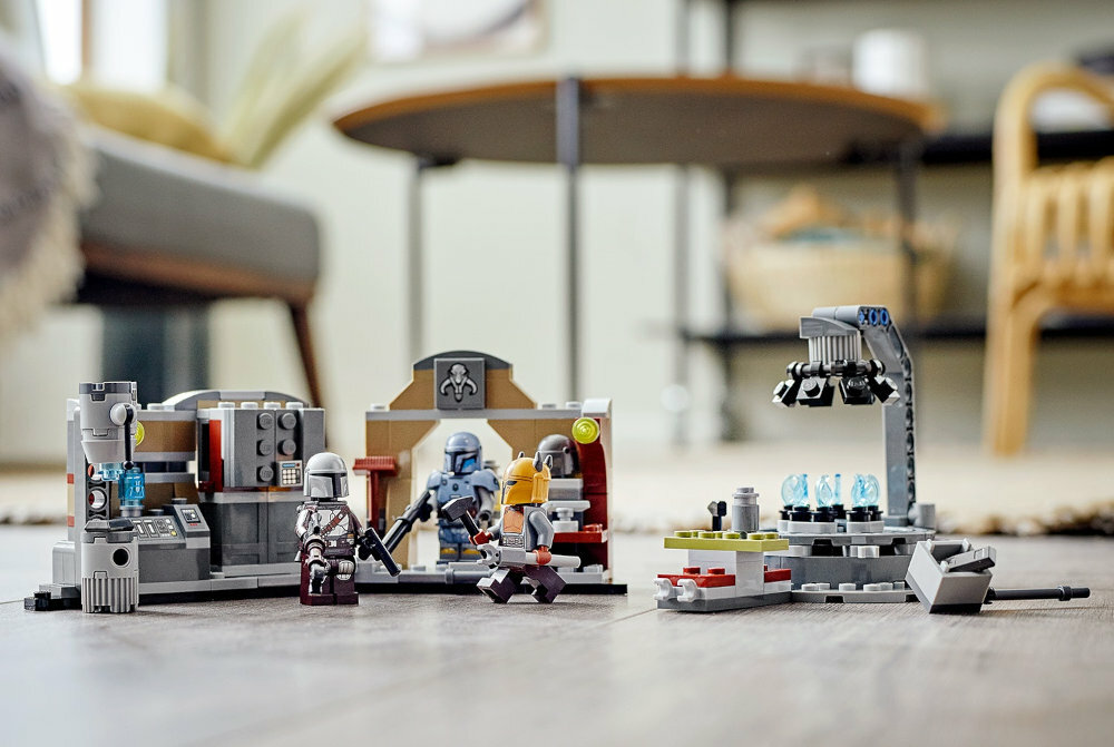 LEGO Star Wars Kuznia Zbrojmistrzyni Mandalorian 75319 ciekawy i satysfakcjonujacy model wyposazenie kolekcja