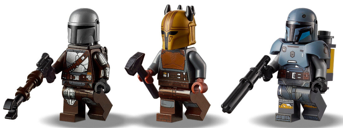 LEGO Star Wars Kuznia Zbrojmistrzyni Mandalorian 75319 trzy minifigurki nowosc wrzesnia 2021 zestaw postacie