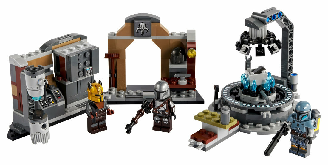 LEGO Star Wars Kuznia Zbrojmistrzyni Mandalorian 75319 gadzet zabawka ozdoba wymiary