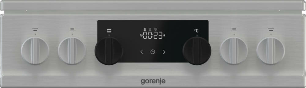 GORENJE-ECS5350XA interfejs wyświetlacz led cyfry sterowanie dotykowe urządzenie pokrętła