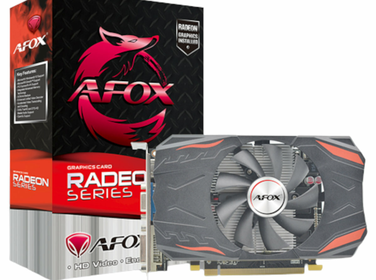 AFOX-AMD-Radeon-HD-7670 karta z pudelkiem
