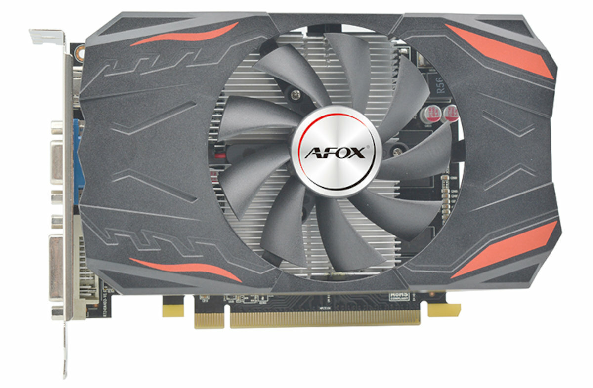 AFOX-AMD-Radeon-HD-7670 przod karty