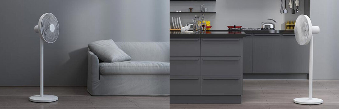 Wentylator XIAOMI Mi Smart Standing Fan Pro EU 27113 wygoda uzytkowanie mobilny bezprzewodowy
