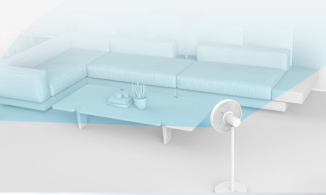 Wentylator XIAOMI Mi Smart Standing Fan Pro EU 27113 szeroki kat nadmuchu