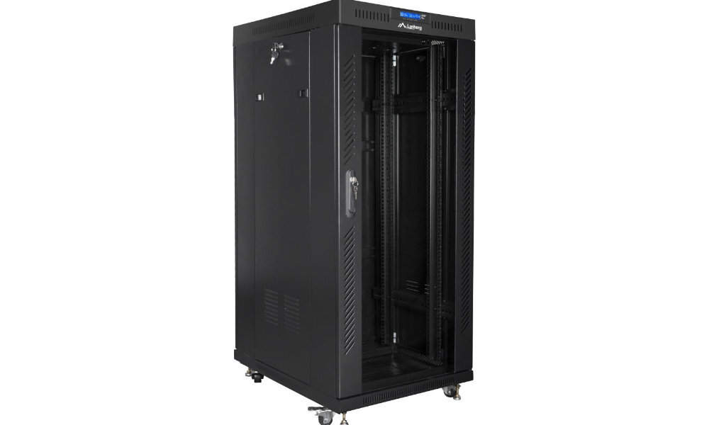 Szafa RACK LANBERG 19 skos lewy