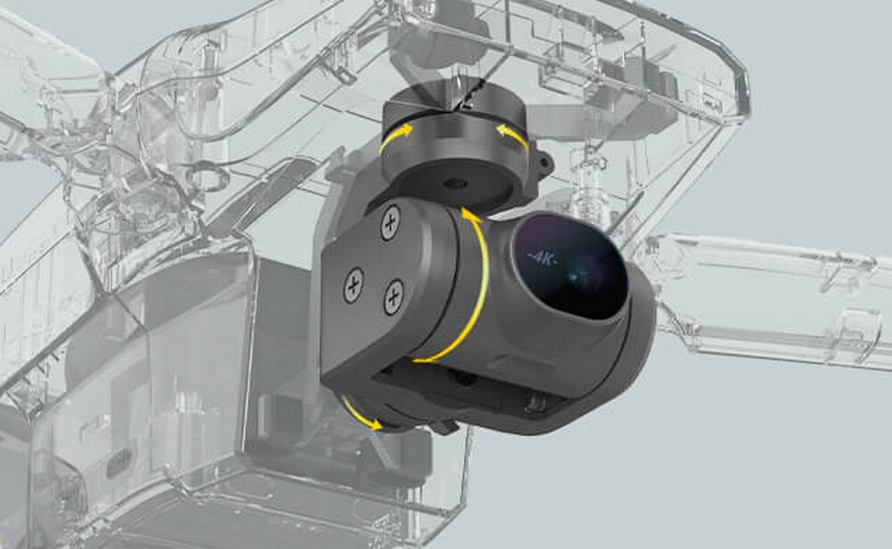 Dron FIMI X8 Mini Pro bateria lot sterowanie akrobacje czas lotu zasięg funkcje lądowanie kamera rozdzielczość filmy zdjęcia nagrywanie jakość ładowanie aplikacja przesył pilot śmigła stabilizacja fotografia waga wymiary konstrukcja obudowa korpus ramiona silnik