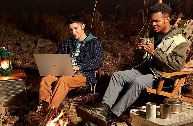 Laptop LG Gram 2021 - duża pojemność baterii akumulator 80Wh