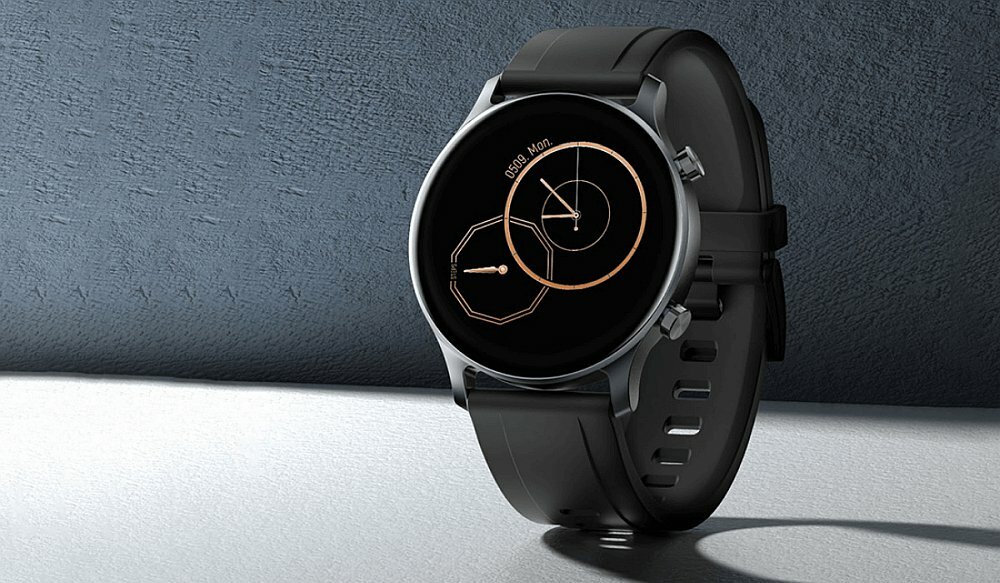 Smartwatch HAYLOU RS3 ekran bateria pasek czujniki zdrowie sport sen serce monitoring ładowanie pojemność rozdzielczość opis cechy dane