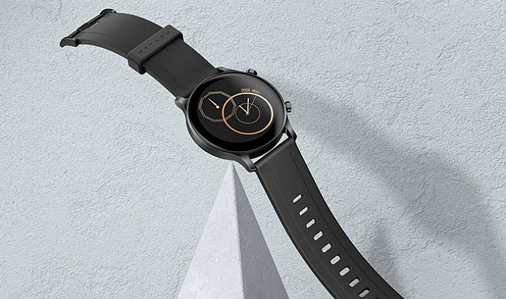 Smartwatch HAYLOU RS3 ekran bateria pasek czujniki zdrowie sport sen serce monitoring ładowanie pojemność rozdzielczość opis cechy dane