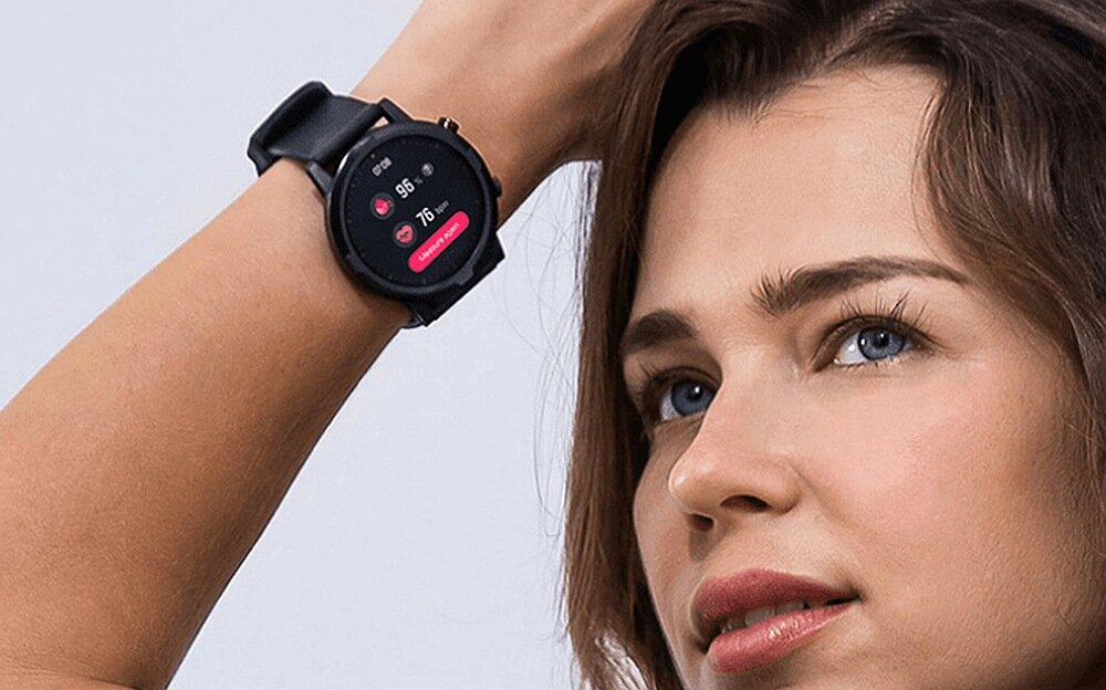 Smartwatch HAYLOU RT ekran bateria pasek czujniki zdrowie sport sen serce monitoring ładowanie pojemność rozdzielczość opis cechy dane 