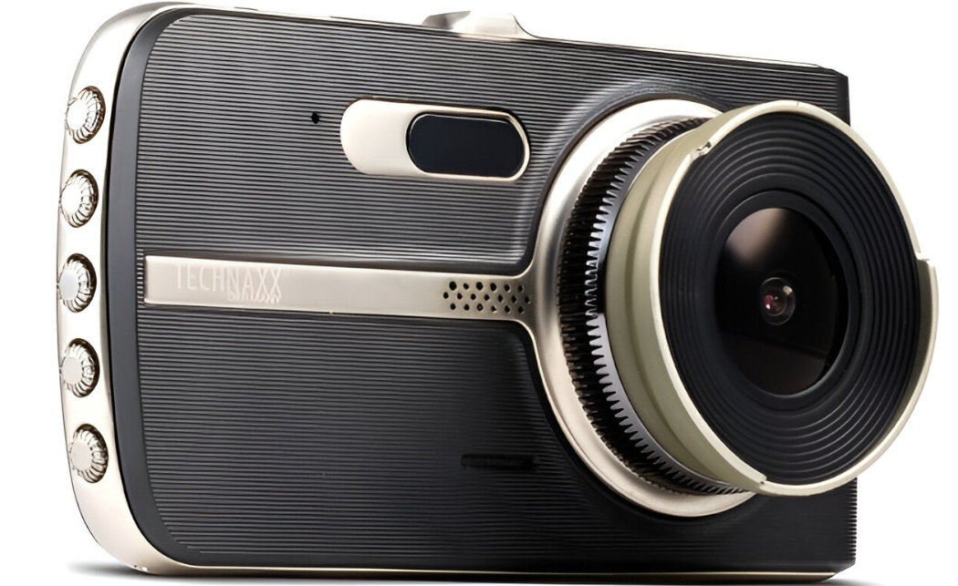 Wideorejestrator z systemem wspomagania TECHNAXX TX-167 pomoc podróż bezpieczeństwo nagrywanie ekran wyposażenie