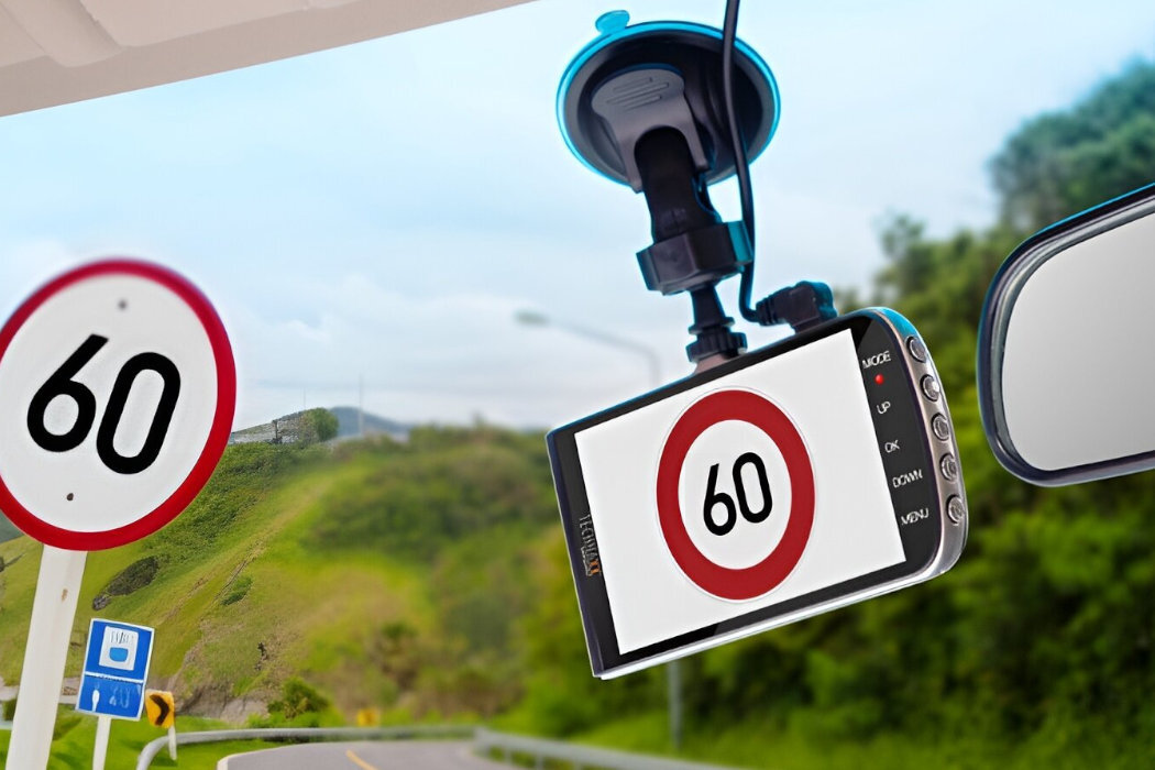 Wideorejestrator z systemem wspomagania TECHNAXX TX-167 pomoc podróż bezpieczeństwo nagrywanie ekran wyposażenie