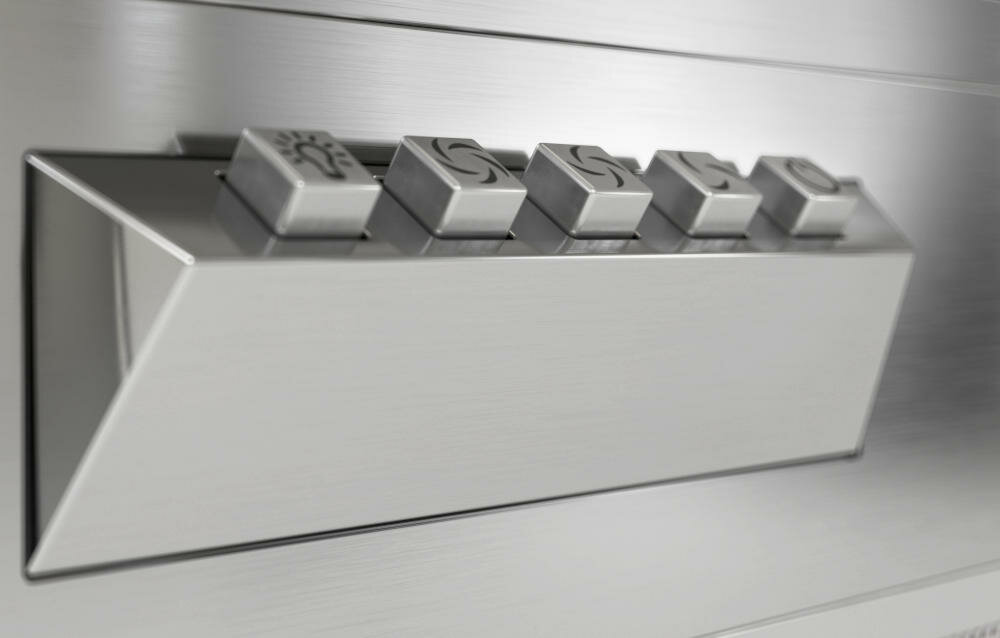 GLOBALO-Nowimo-60-1-Inox okap sterowanie przyciski soft touch wygodne prosta obsługa panel