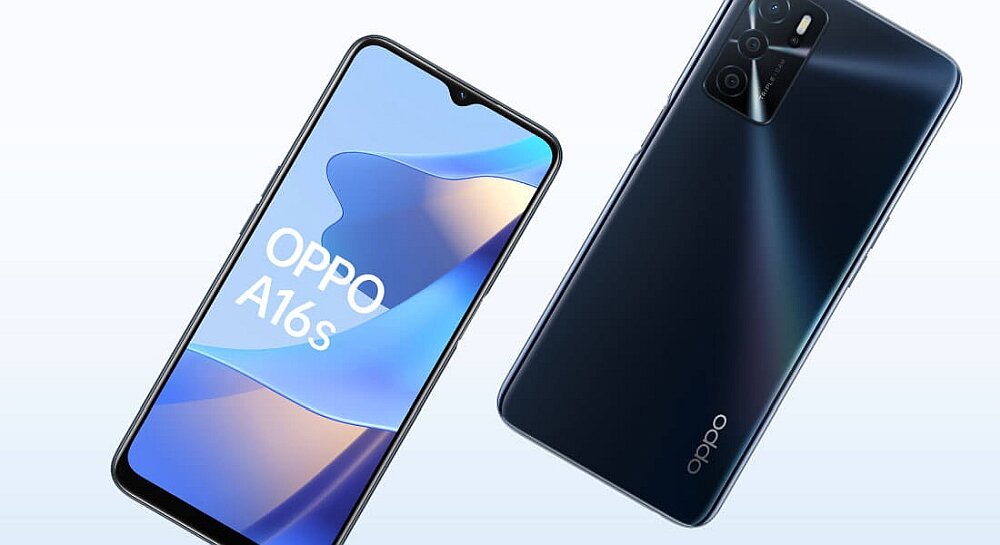 Smartfon OPPO A16 ekran bateria aparat procesor ram pamięć pojemność rozdzielczość zdjęcia filmy opis dane cechy blokady system łączność wifi bluetooth obudowa szkło odporność porty muzyka transfer sieć przekątna matryca waga czujniki