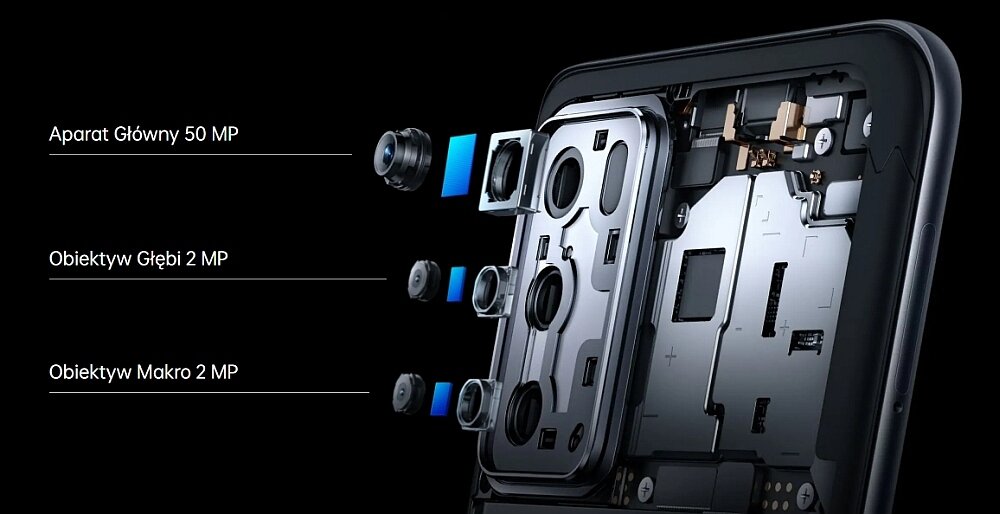 Smartfon OPPO A54s 5G procesor ekran ram bateria pamięć aparat obudowa system wydajność pojemność rozdzielczość