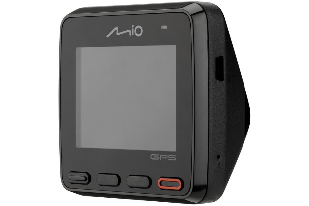 Wideorejestrator MIO MiVue C430  obiektyw rozdzielczość nagrywanie kąt zapis sensor czujnik montaż wymiary ładowanie zasilanie auto samochód rejestrowanie karta pamięć pojemność ładowarka obraz zdjęcia filmy aplikacja sterowanie 
