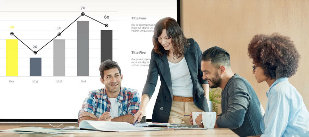 Projektor BENQ MH536 parametry korekta obrazu