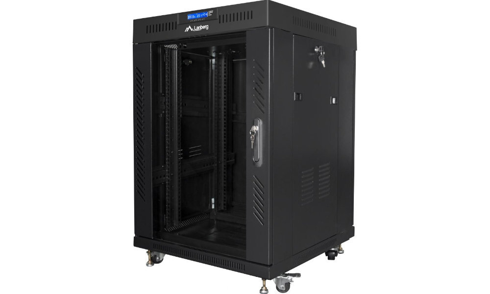 Szafa RACK LANBERG 19 skos prawy