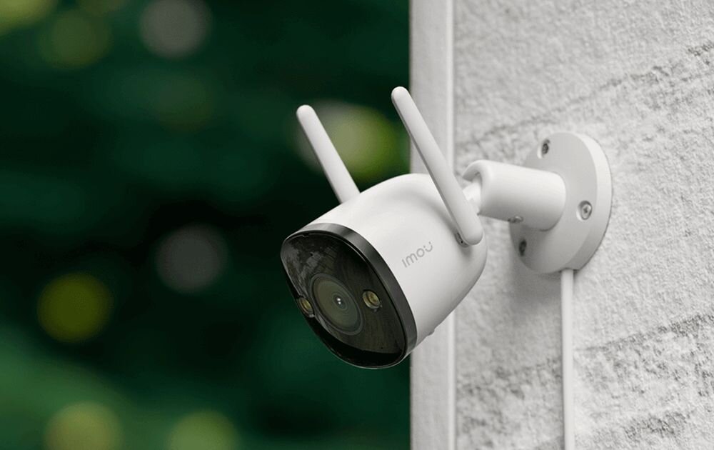 Kamera IMOU Bullet 2 4MP czujnik rozdzielczość odporność łączność monitoring montaż odporność zasięg