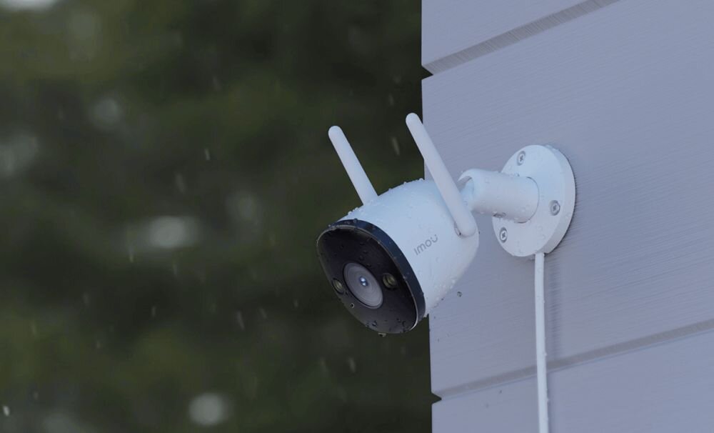 Kamera IMOU Bullet 2 4MP czujnik rozdzielczość odporność łączność monitoring montaż odporność zasięg