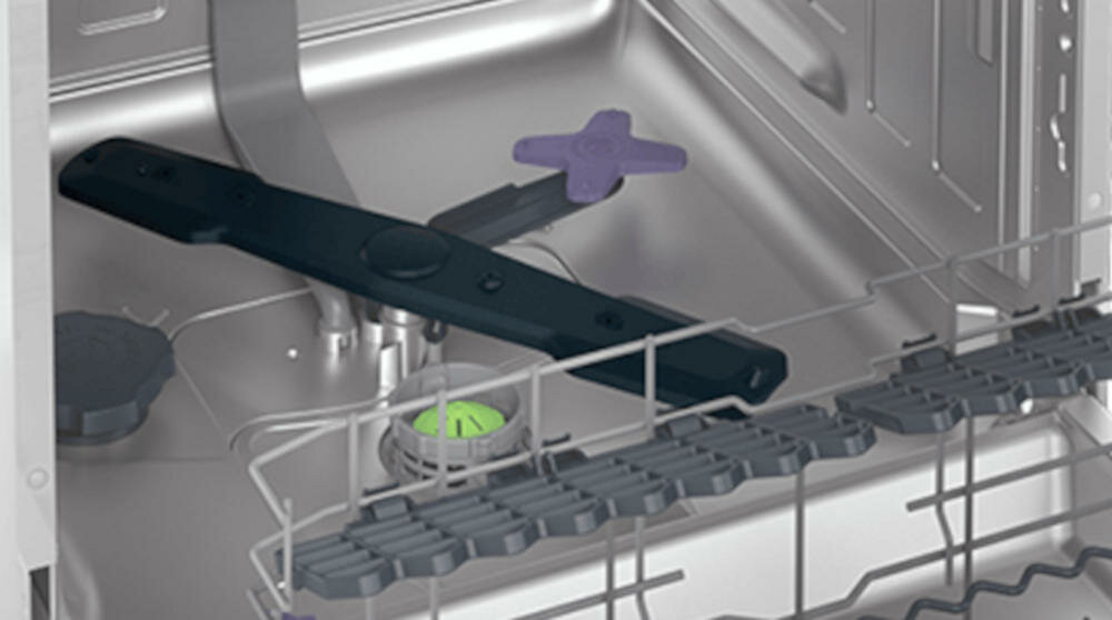 BEKO-DFS05024X dno stal nierdzewna trwałość higiena ramię myjące naczynia