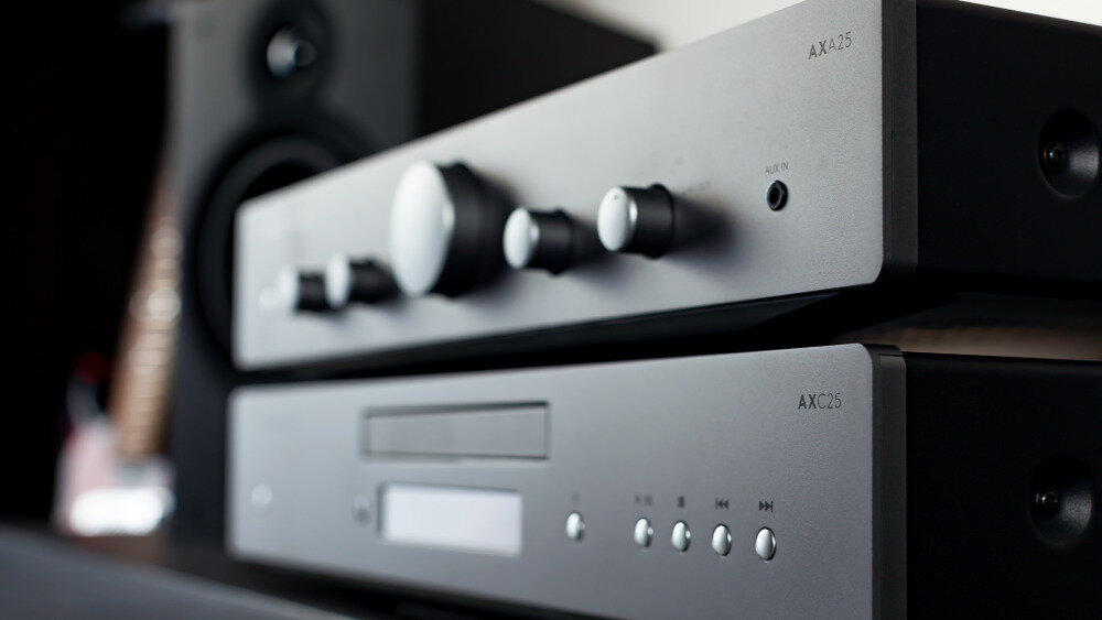 Odtwarzacz CD CAMBRIDGE AUDIO AXC25 - złącza