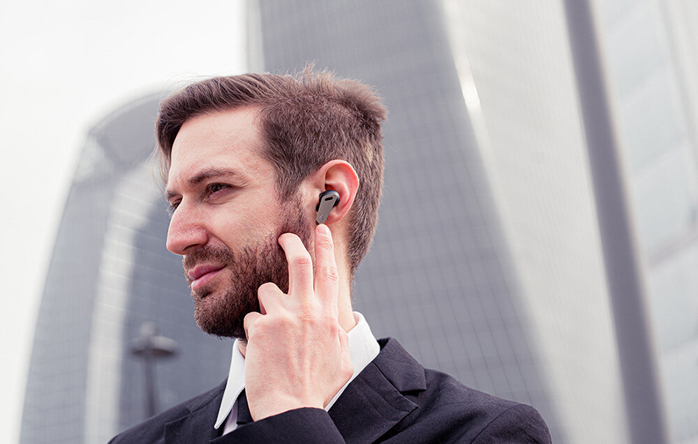 Słuchawki dokanałowe EDIFIER TWS NB2 Pro  dźwięk jakość połączenie łączność pasmo impedancja muzyka gry filmy sterowanie bluetooth  