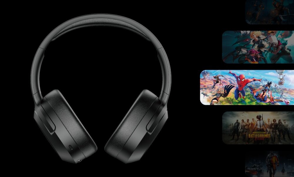 Słuchawki nauszne EDIFIER W820NB dźwięk jakość połączenie łączność pasmo impedancja muzyka gry filmy sterowanie bluetooth